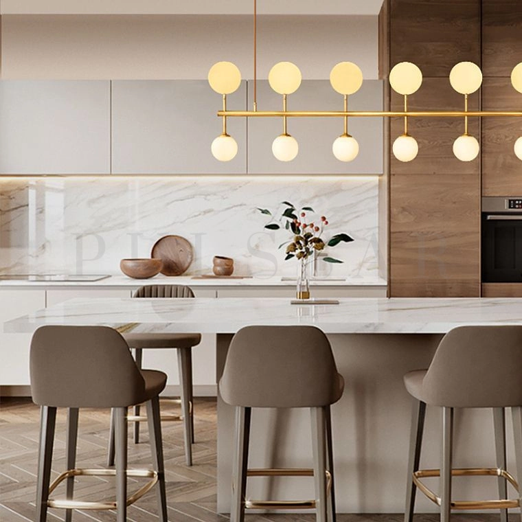 Реечная люстра SANTA LONG