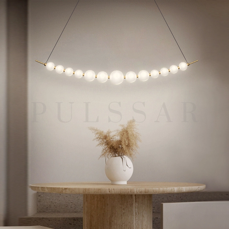 Реечная люстра LIOBA LONG