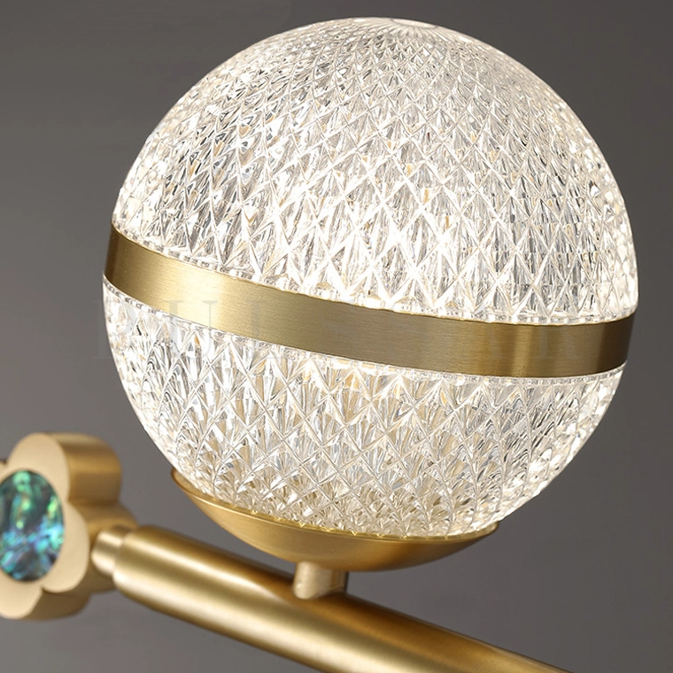 Реечная люстра LUARA LONG