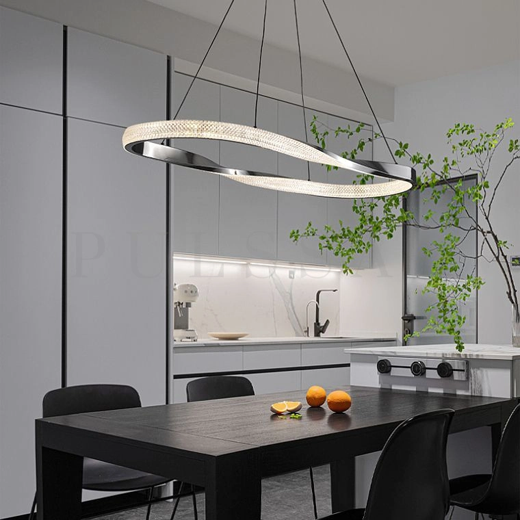 Реечная люстра OBERTON LONG