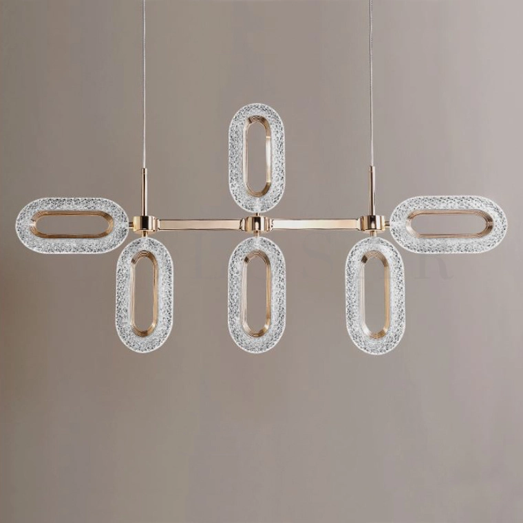 Реечная люстра KEZIA LONG