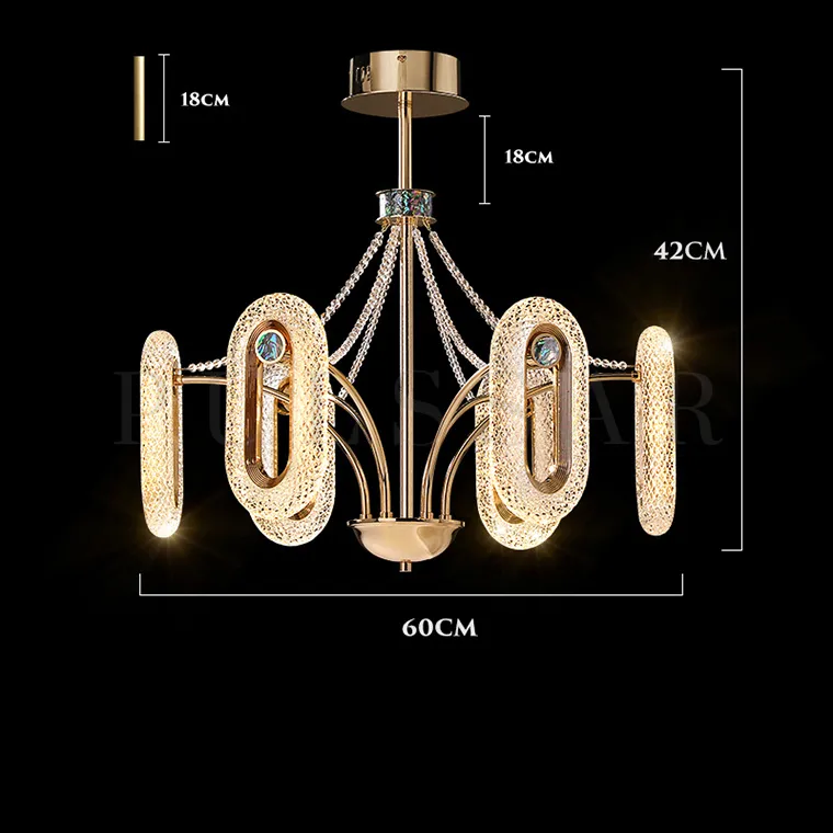 Подвесная люстра KEZIA CH