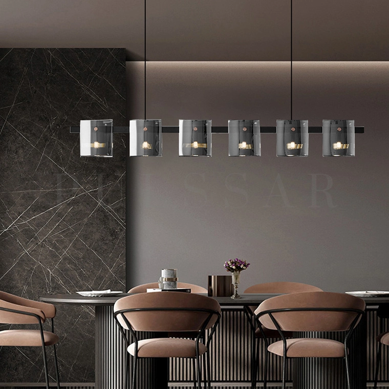 Реечная люстра JANICE LONG