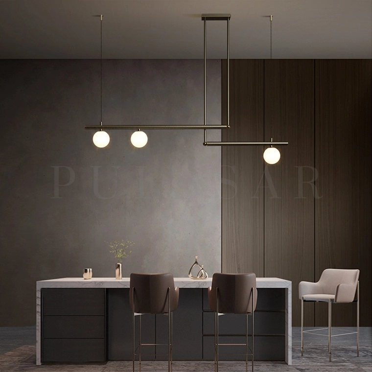 Реечная люстра BARRA