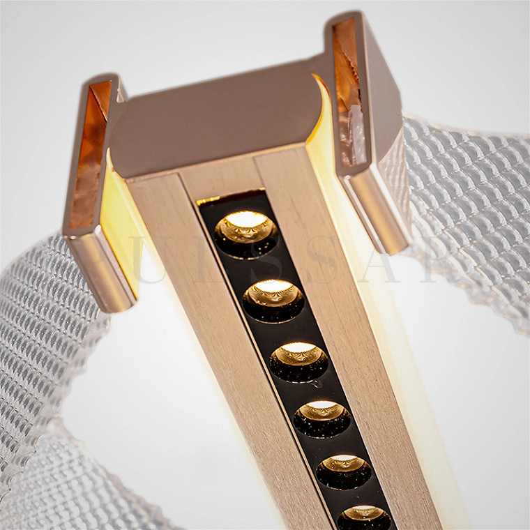 Реечная люстра BERTINA LONG