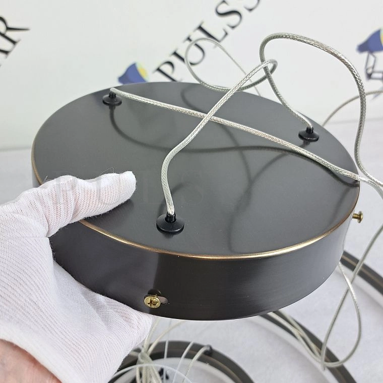 Кольцевая люстра CRUISE BLACK LUX