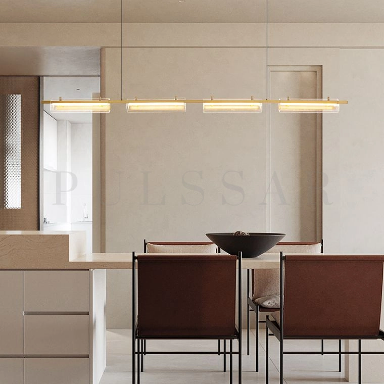 Реечная люстра SIMER LONG