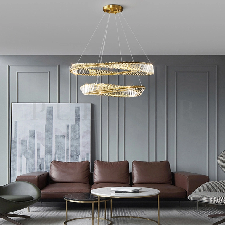 Кольцевая люстра BERTOLDA X