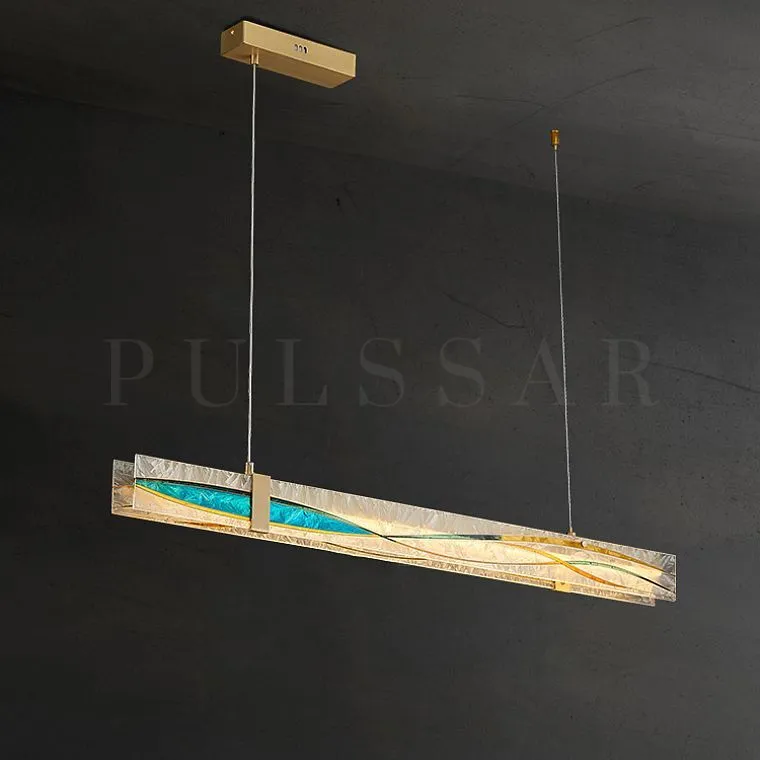 Реечная люстра LATTIS