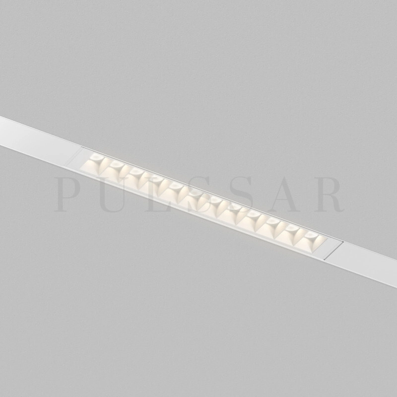 Трековый линейный светильник SIMPLE GRILL DK8101-WH