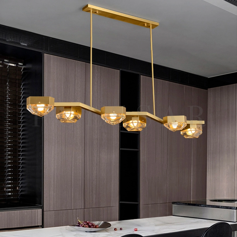 Реечная люстра GALLERY LONG