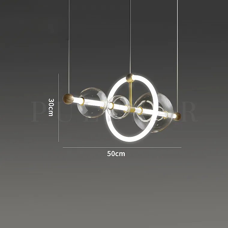 Реечная люстра SESSA