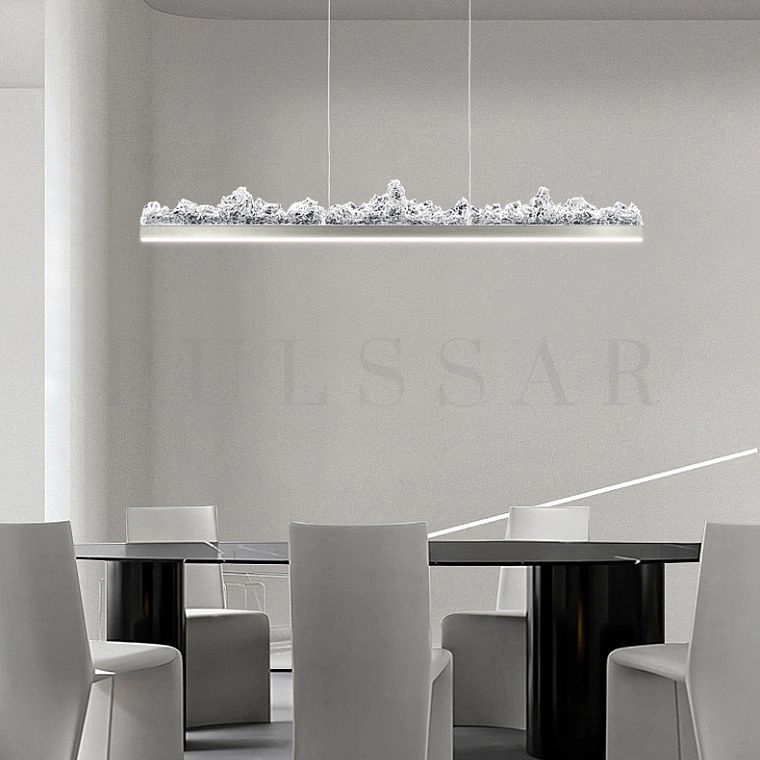 Реечная люстра AQUILEGIA LONG