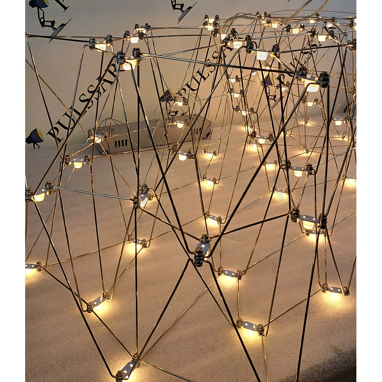 Реечная люстра EXILITY