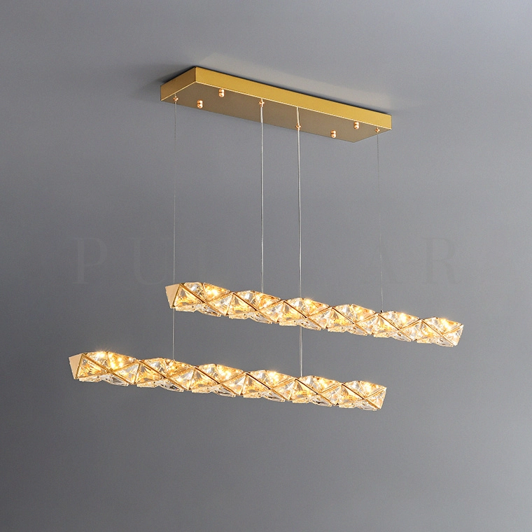 Реечная люстра LEONOR DUO LONG