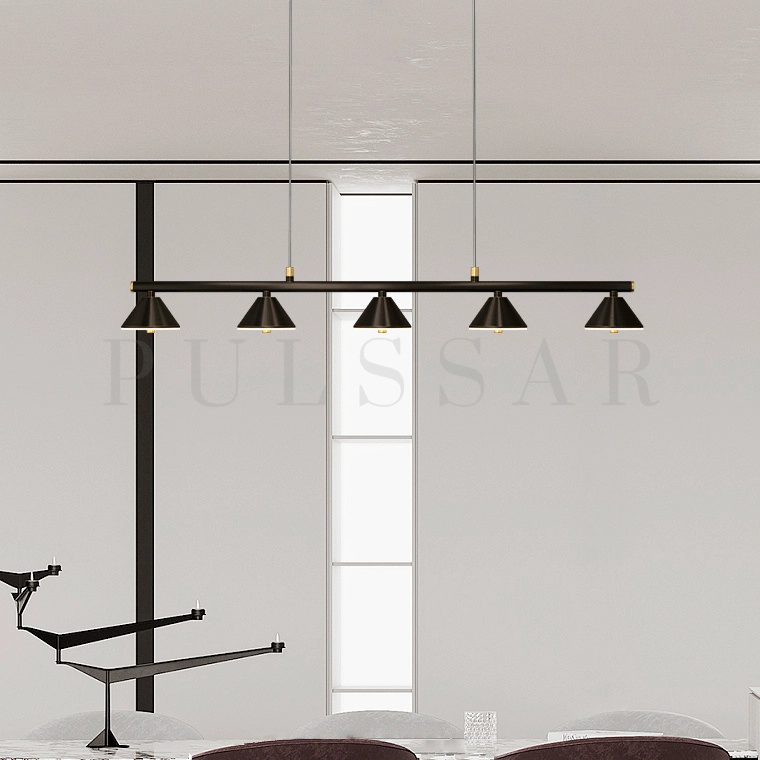 Реечная люстра GENRE LONG