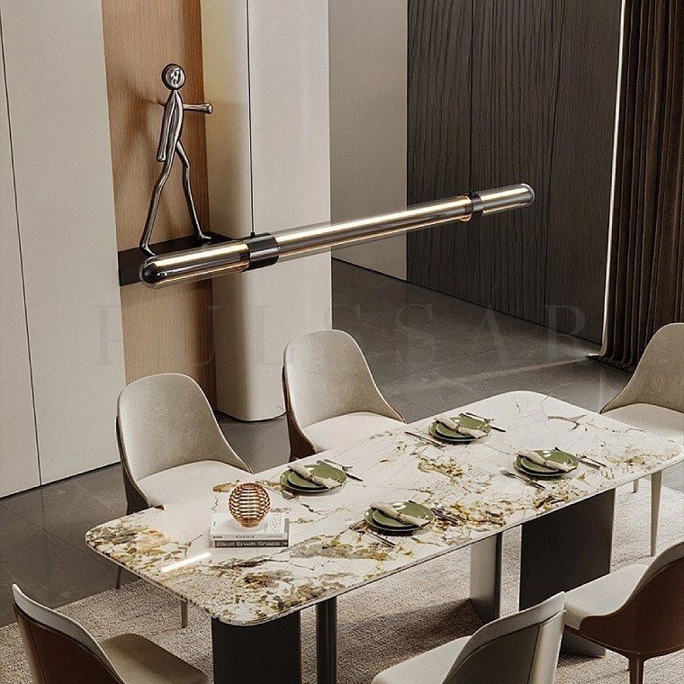 Реечная люстра FIAMMETTA FLY