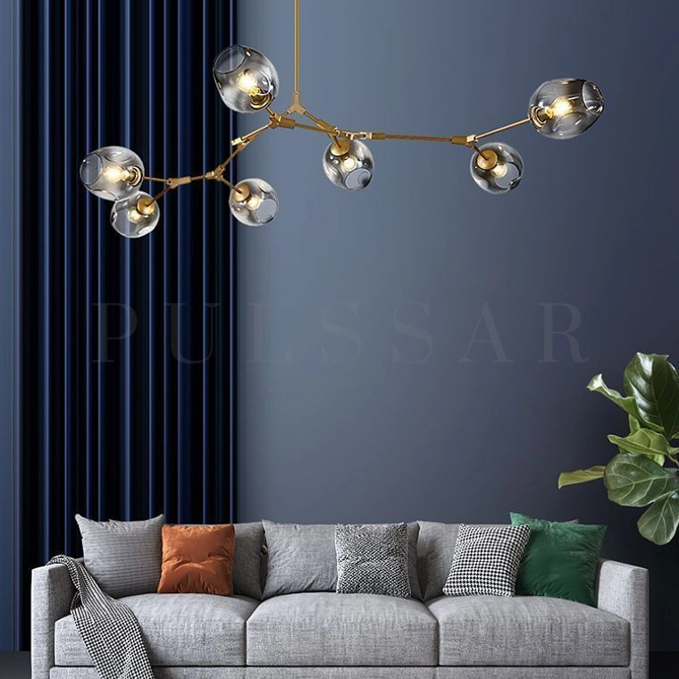 Подвесная люстра ADEL BRASS