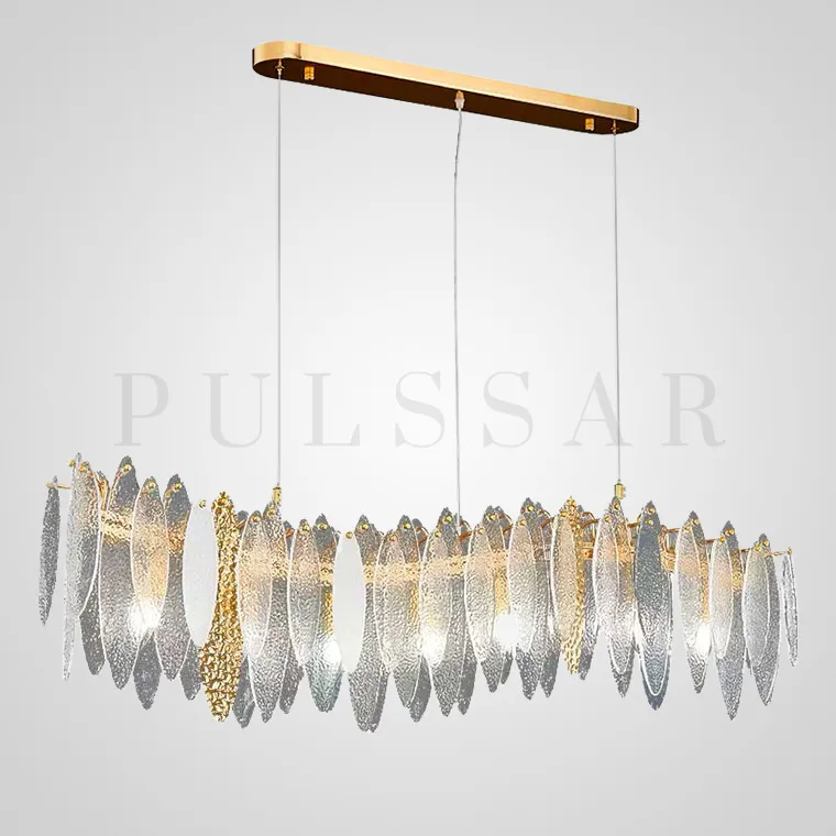 Реечная люстра RISSA WAVE