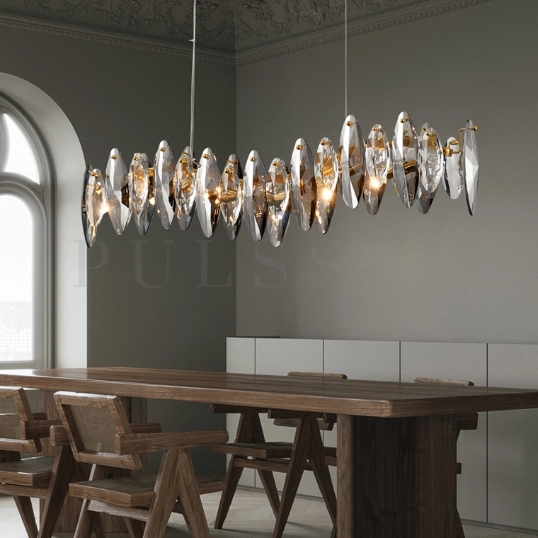 Реечная люстра MARZO LONG