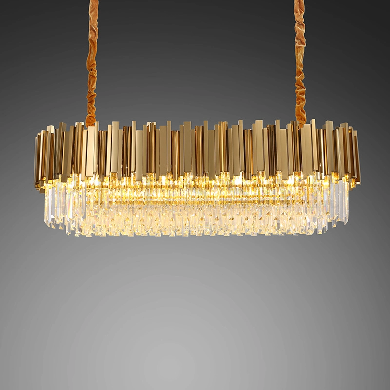 Реечная люстра GENEVA LONG