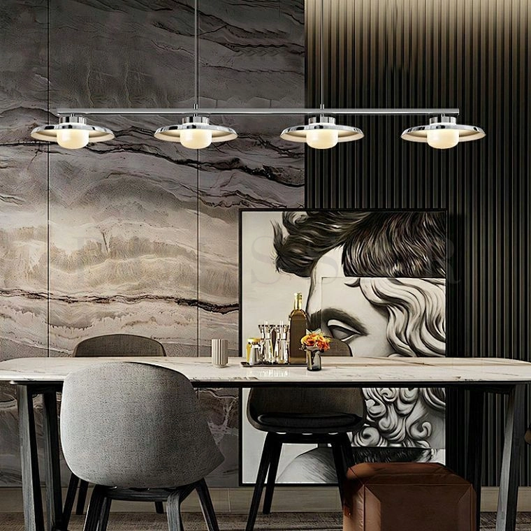 Реечная люстра RUBEN LONG