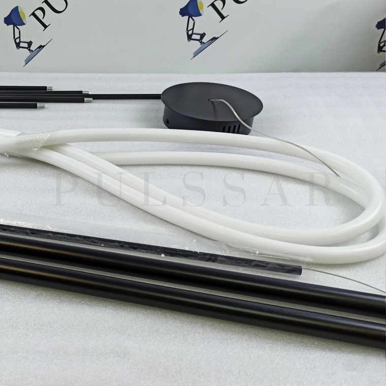 Реечная люстра GLORIFY BLACK LONG