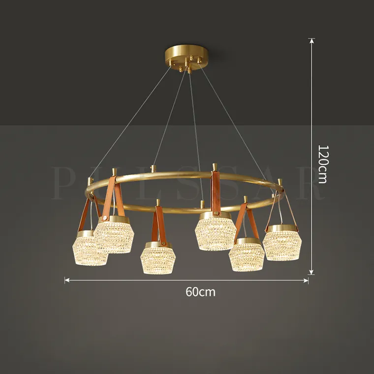Кольцевая люстра CAROL CH