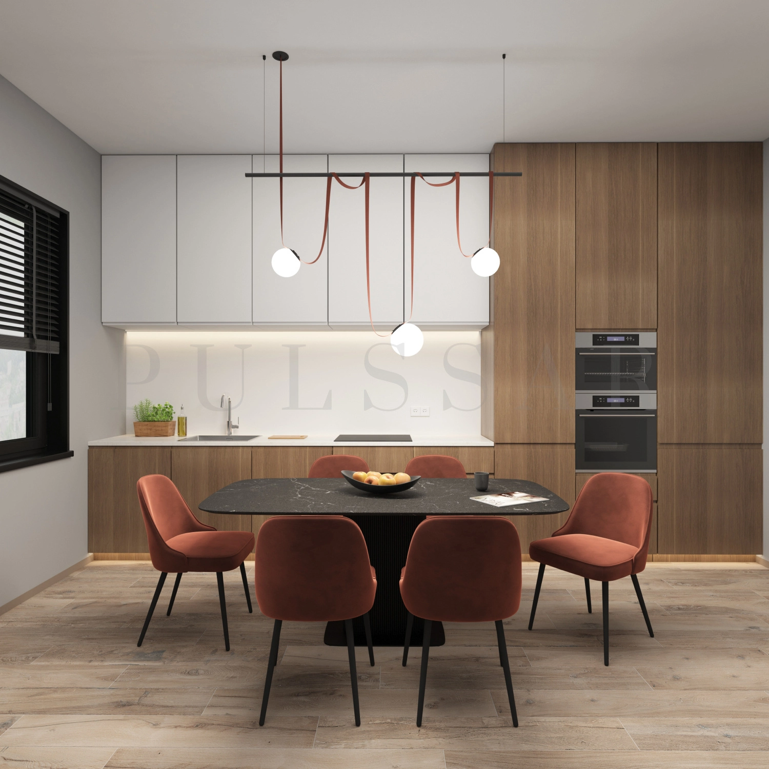 Комплект ременной трековой системы Belty DK55SET07-01-BR