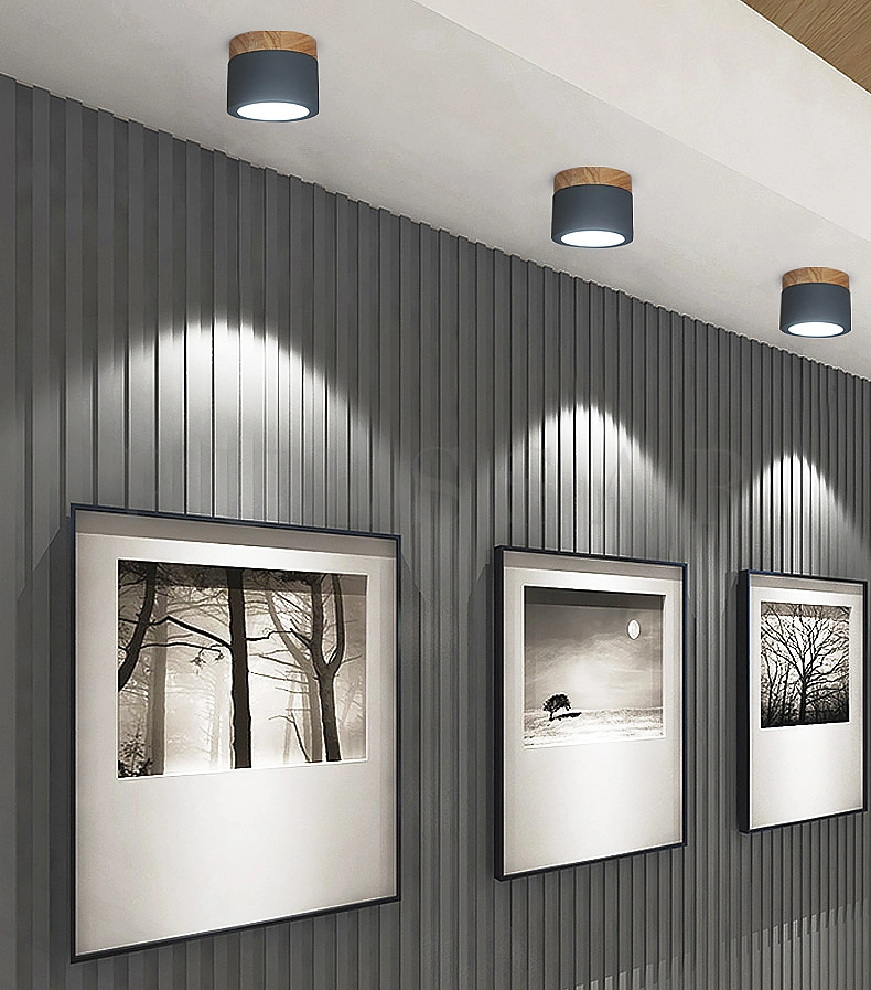 Точечный светильник WOOD COLOR