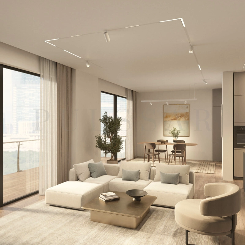 Трековый линейный светильник SIMPLE LINEAR DK8103-WH