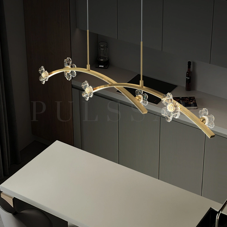 Реечная люстра CAMILIA ARC