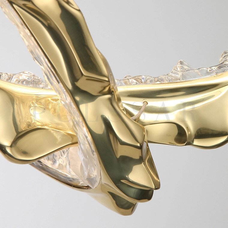 Реечная люстра IVALD