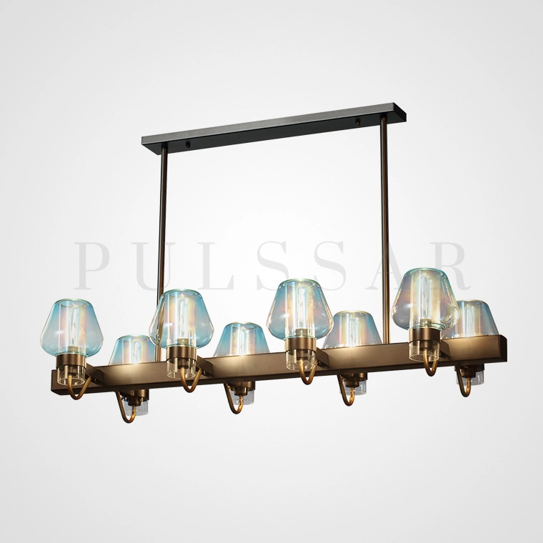 Реечная люстра MAGMA LONG