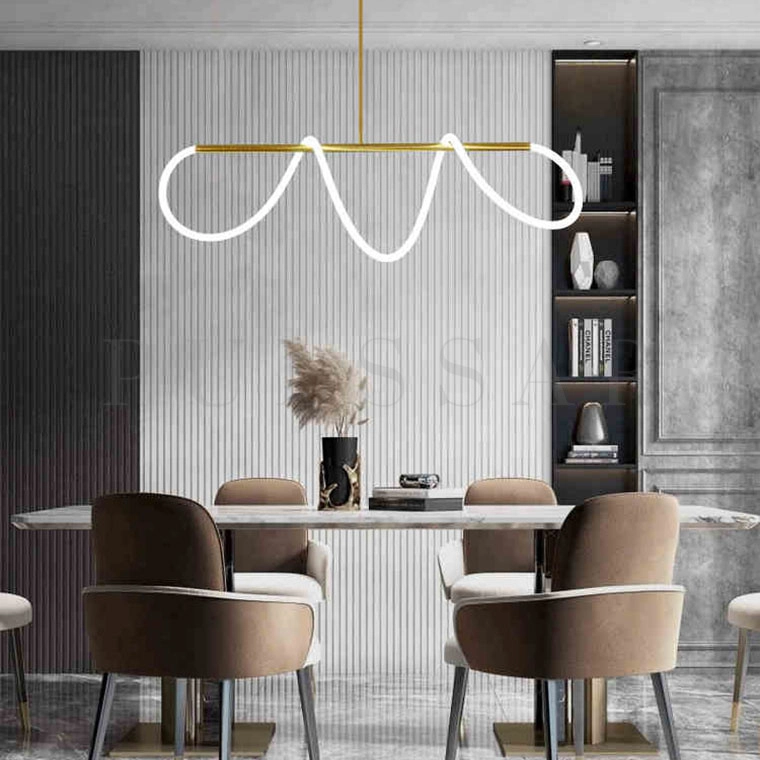 Реечная люстра GLORIFY LONG