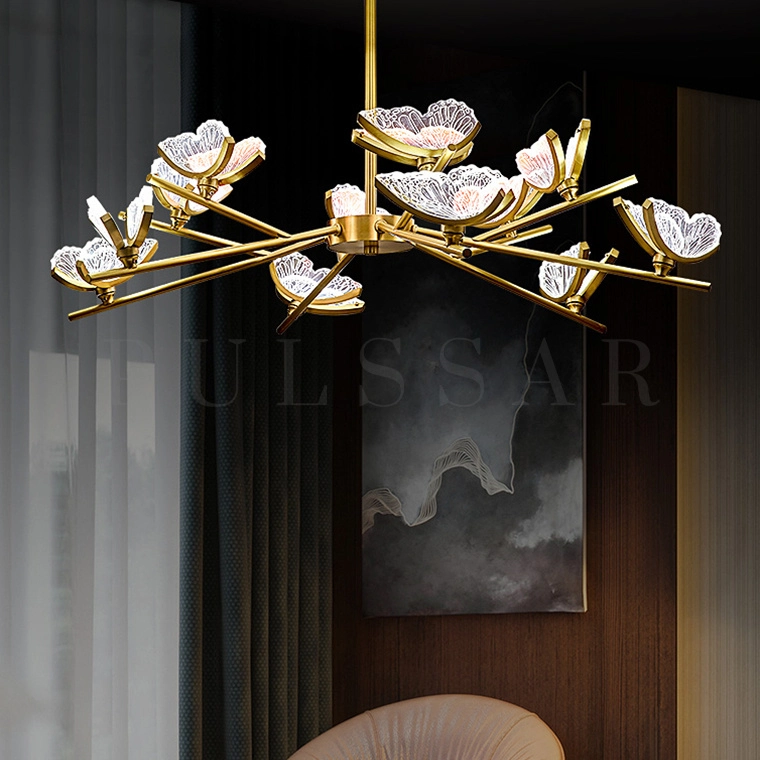 Подвесная люстра PAPILLON ROSA