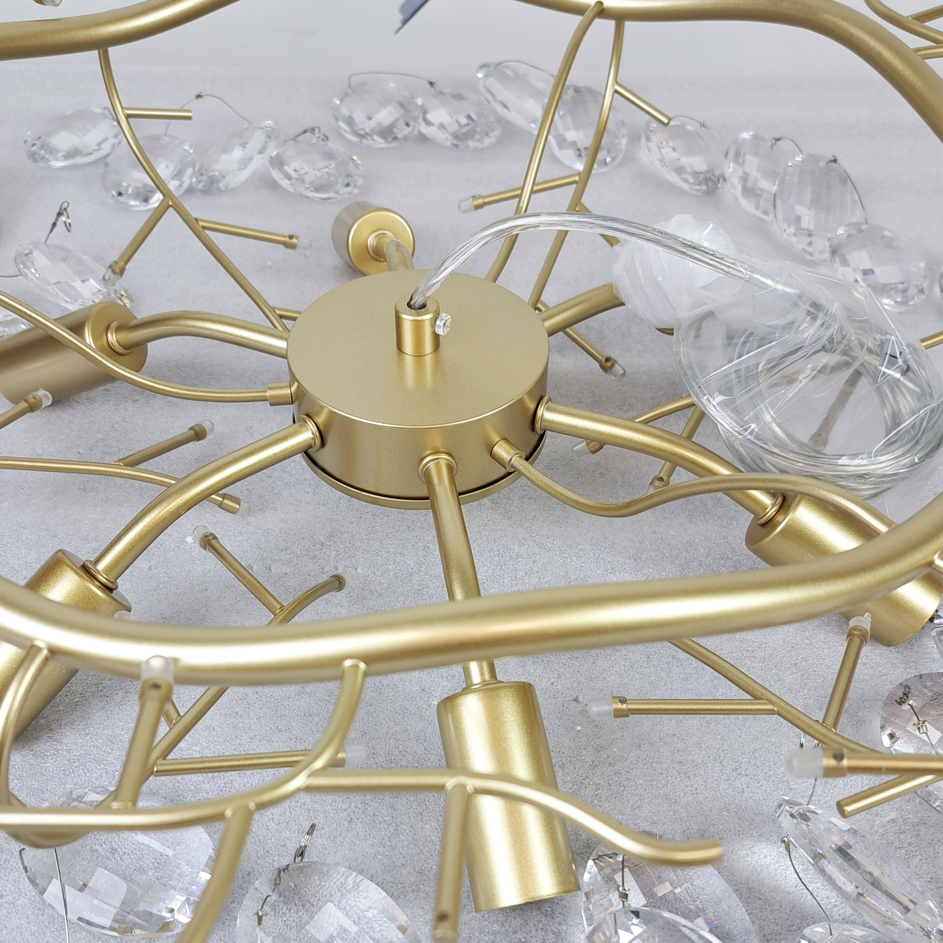 Кольцевая люстра CRISTALLIN