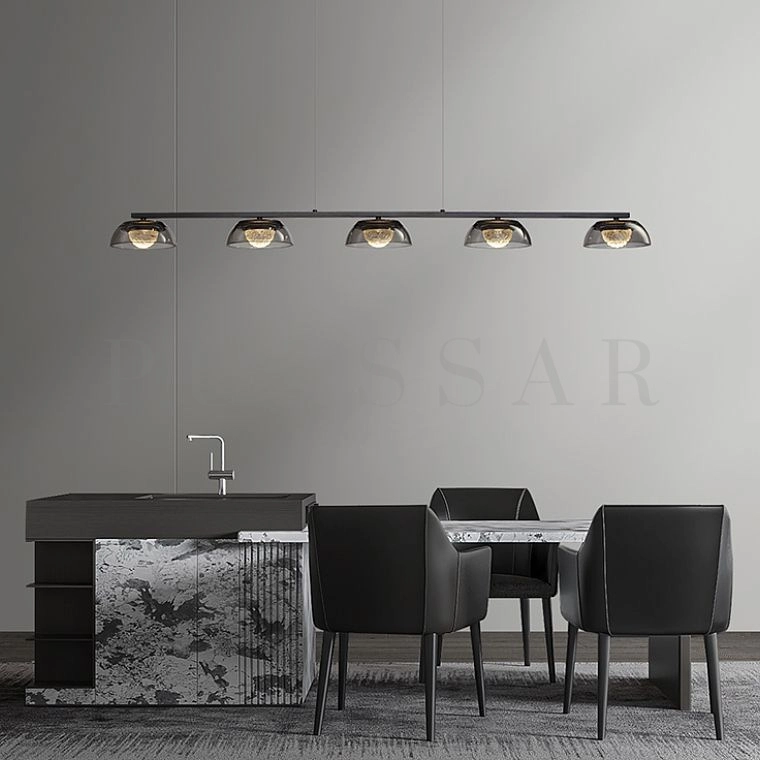 Реечная люстра LOUIS LONG