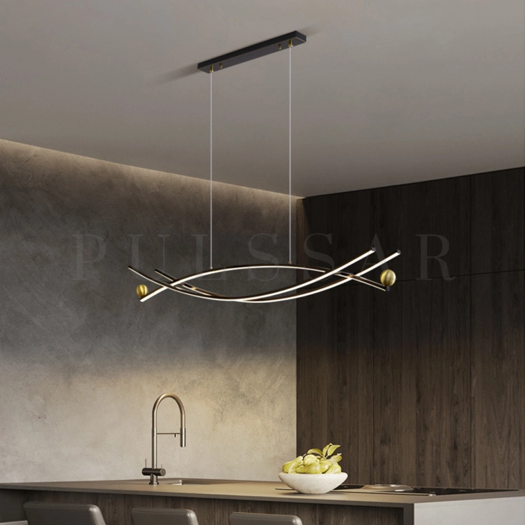 Реечная люстра VALSE