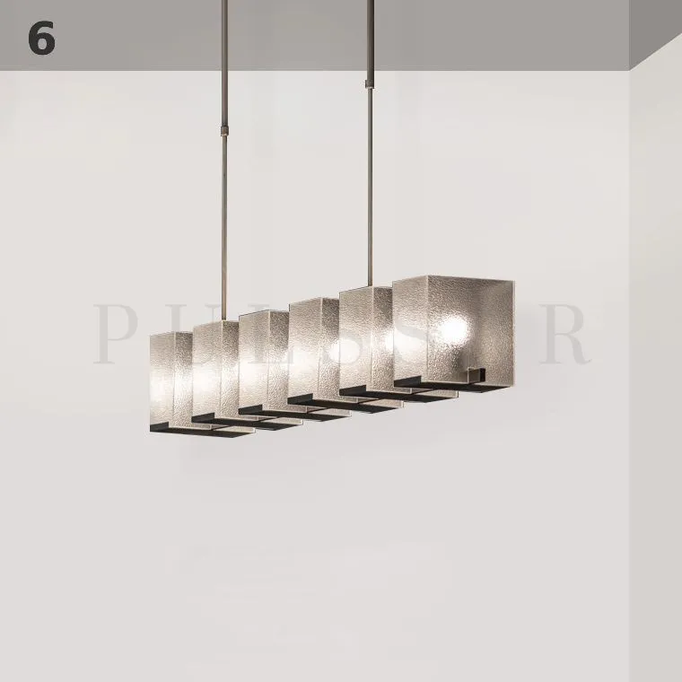 Реечная люстра BILLA