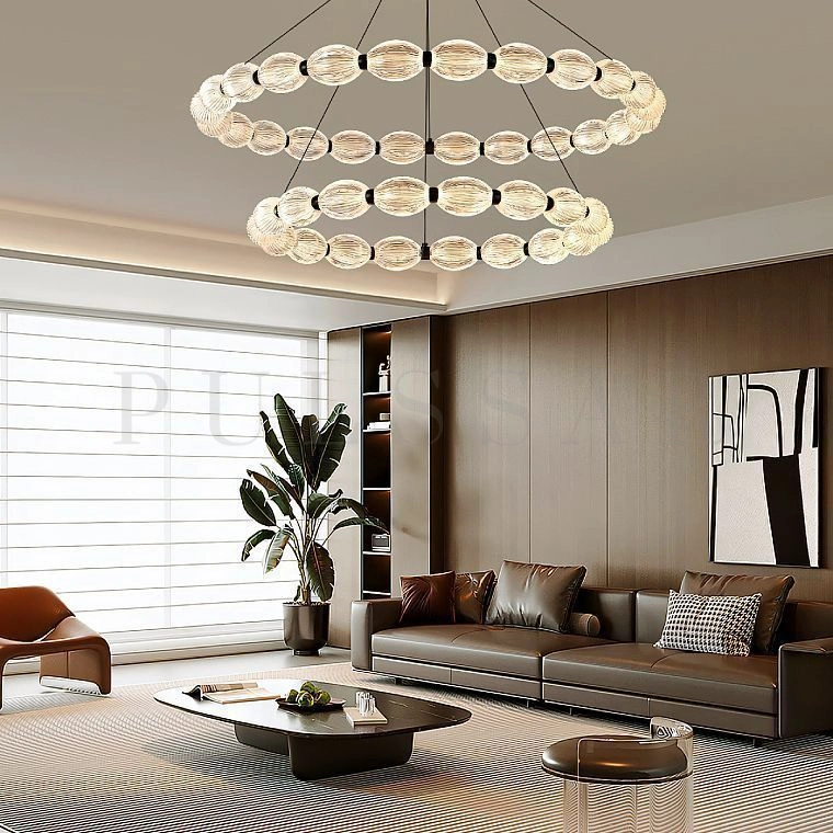 Кольцевая люстра CARA ELLIPSE RING