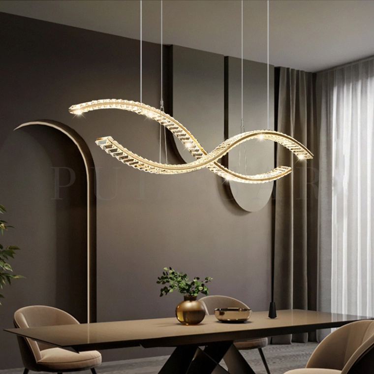 Реечная люстра BERTOLDA X LONG