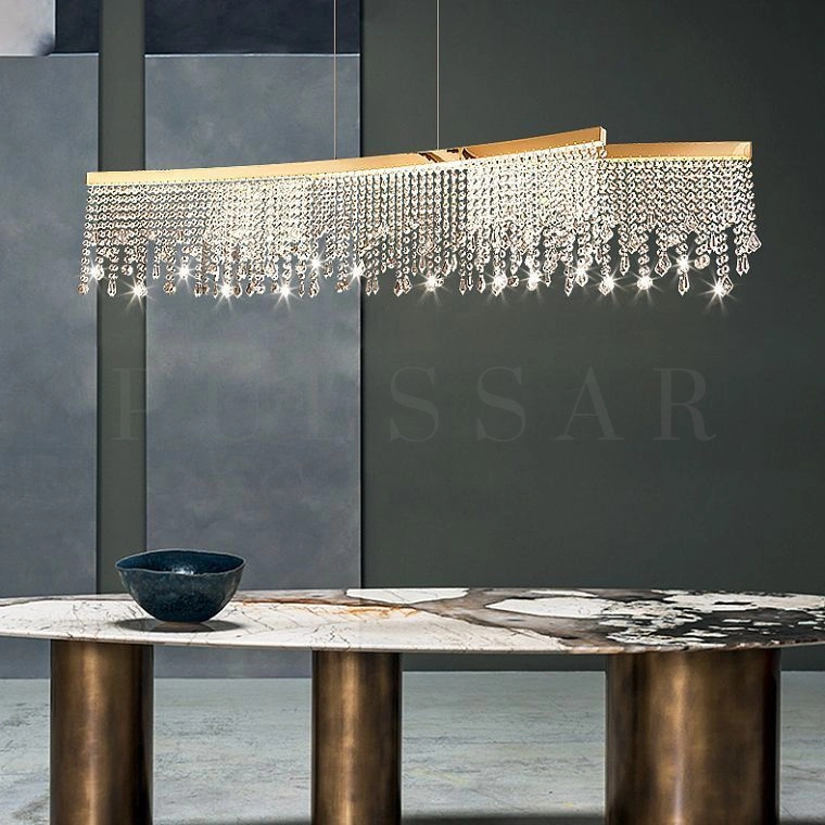 Реечная люстра CASSANDRA LONG