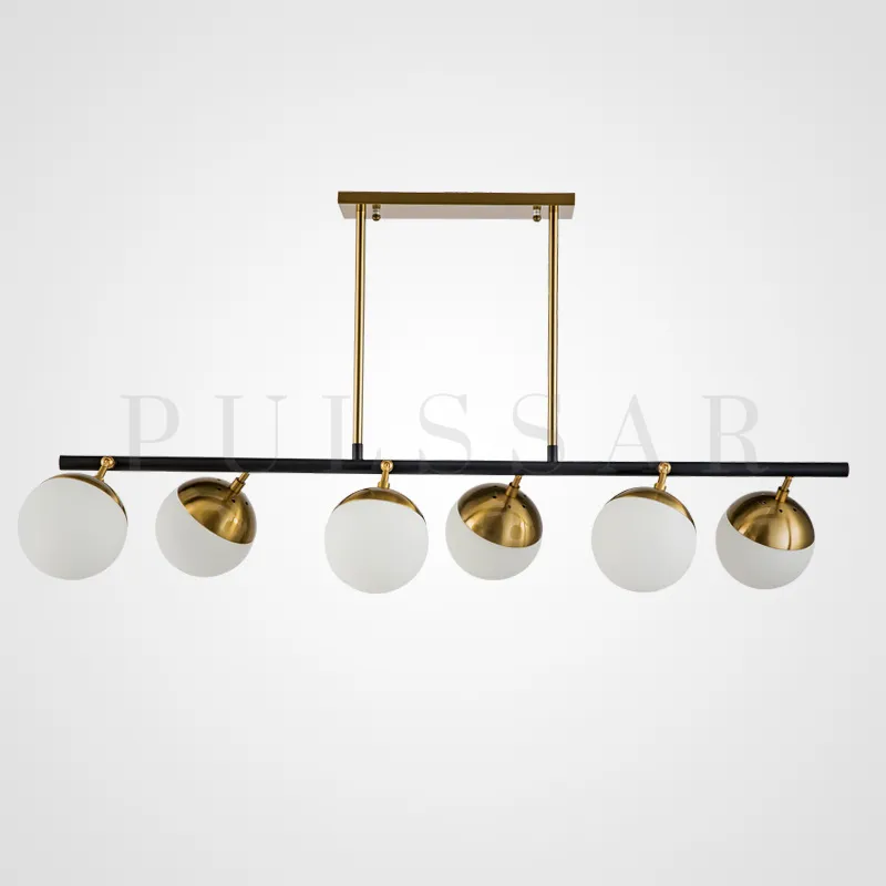 Реечная люстра ANVIK