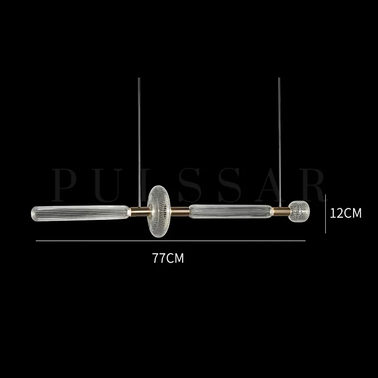 Реечная люстра VUOKSA LONG