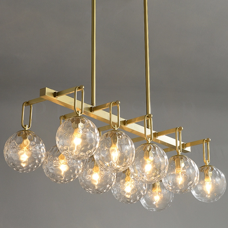 Реечная люстра UNDIS LONG