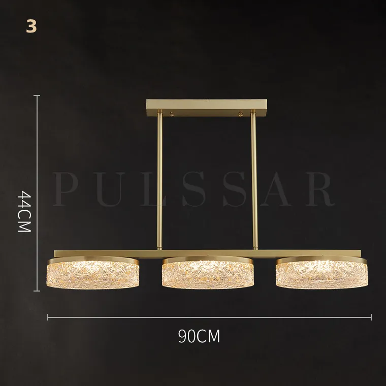 Реечная люстра NELIUS LONG