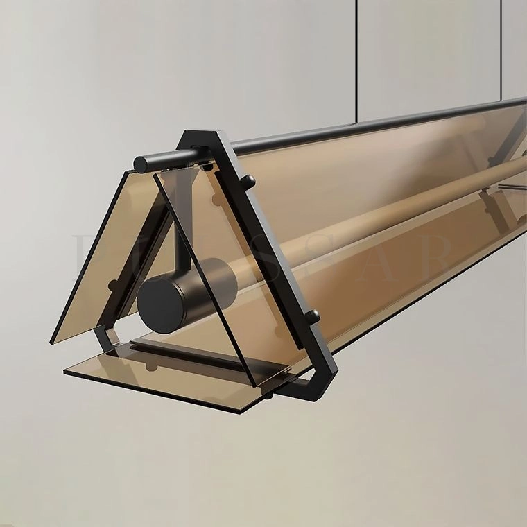 Реечная люстра HAGA LONG