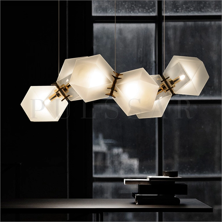 Реечная люстра PHILLIS