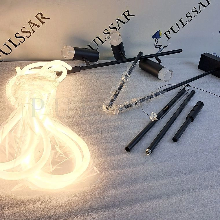 Реечная люстра SEPTIMUS